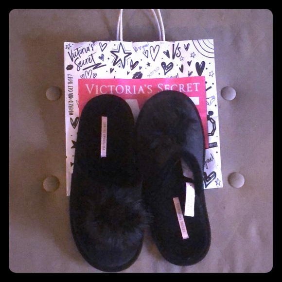 Victoria's Secret Shoes - New with tag Victoria’s black Secret slipper